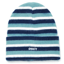 Fluid Stripe Beanie Blue Multi