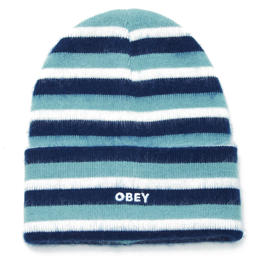 Fluid Stripe Beanie Blue Multi
