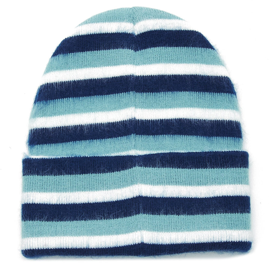Fluid Stripe Beanie Blue Multi