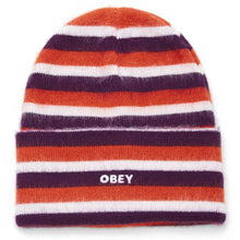Fluid Stripe Beanie Chili Multi