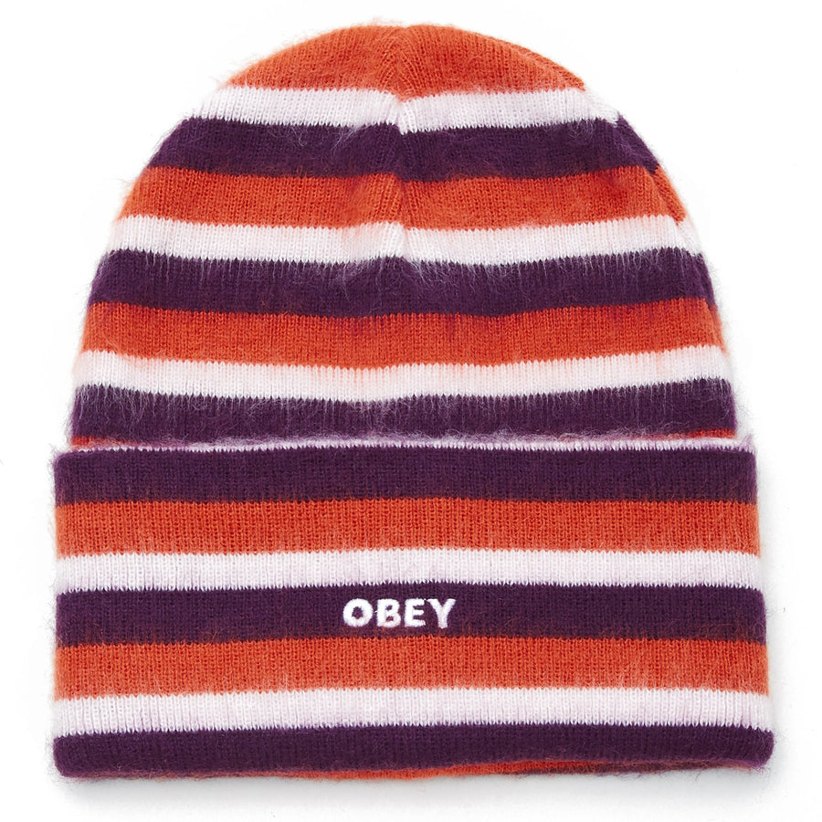 Fluid Stripe Beanie Chili Multi