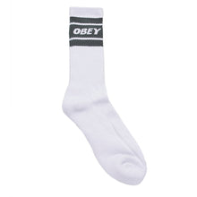 Cooper II Socks White / Park Green