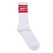 Cooper II Socks White / Rio Red