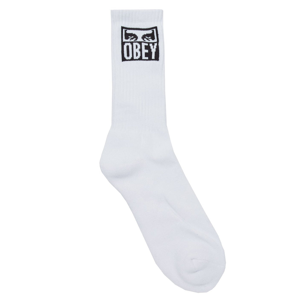 Eyes Icon Socks White