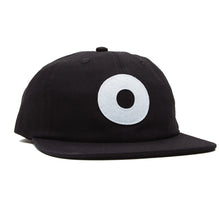 Block 6 Panel Strapback Black