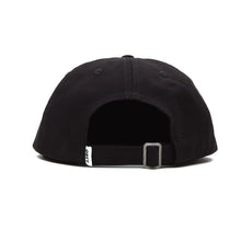 Block 6 Panel Strapback Black
