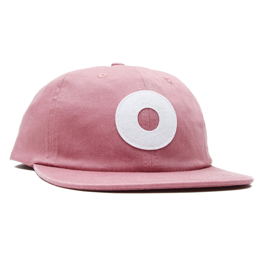 Block 6 Panel Strapback Mesa Rose