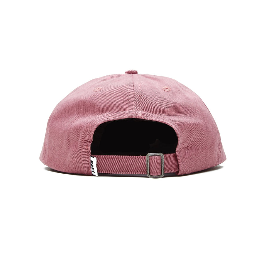 Block 6 Panel Strapback Mesa Rose