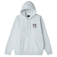 Eyes Icon II Box Fit Pullover Hood ash grey
