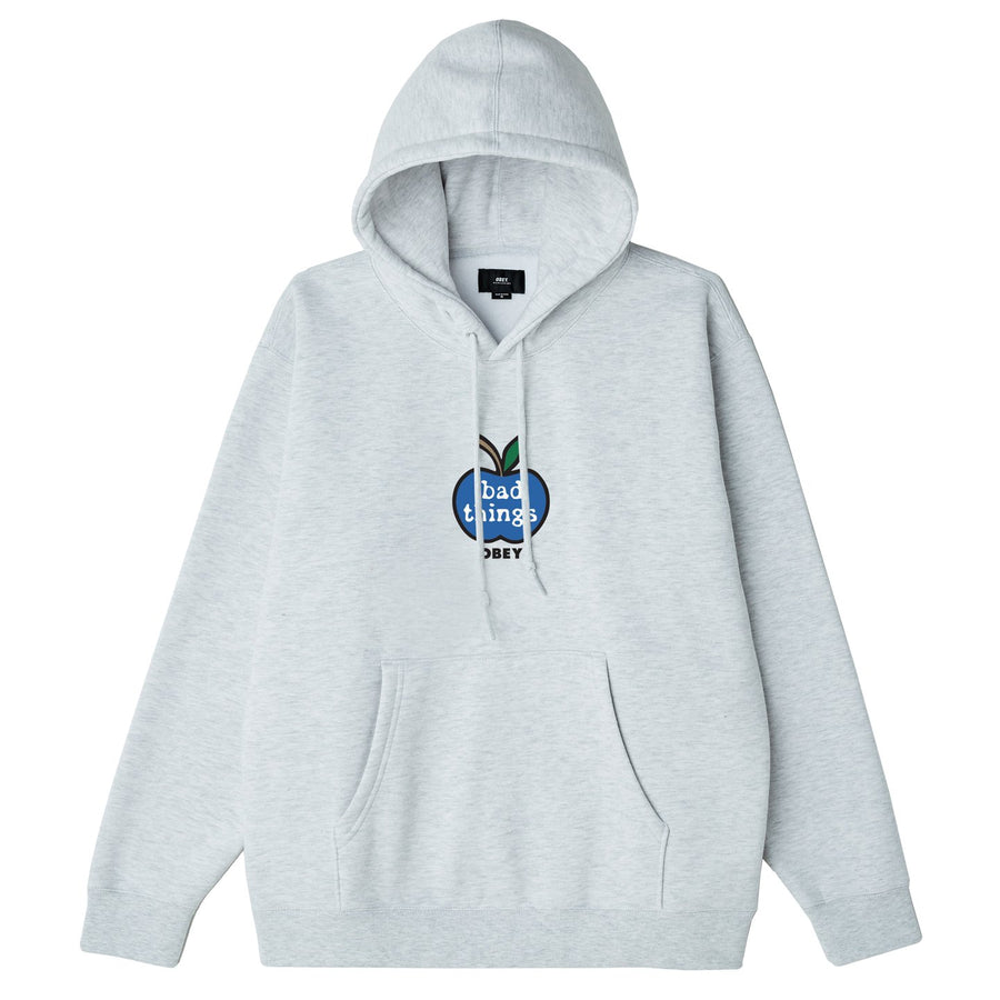 Bad Things Premium Pullover Hood ash grey