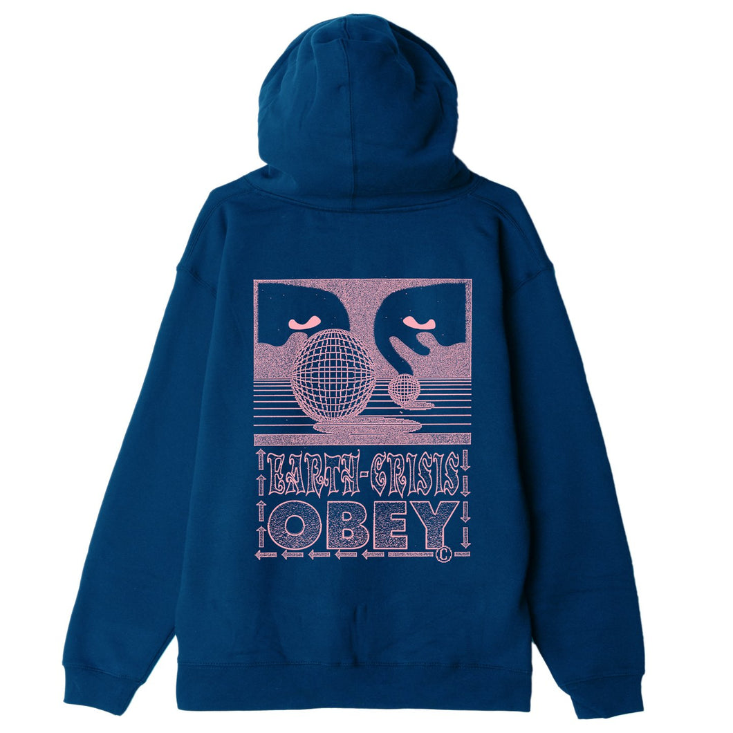 Earth Crisis Premium Zip Hood Blue Sapphire