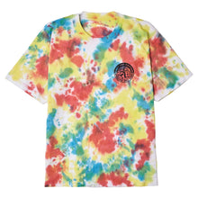 The Rhythm Organic Blotch Tie Dye Tee Rainbow Blotch