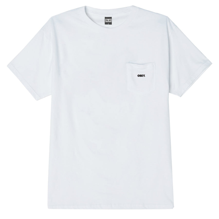 Bold Basic Pocket Tee WHITE
