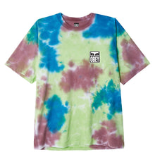 Eyes Icon II Over Bleed Heavyweight Tie Dye Lime Punch