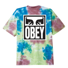 Eyes Icon II Over Bleed Heavyweight Tie Dye Lime Punch