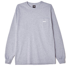 Bold LS Pocket T-Shirt Heather Grey