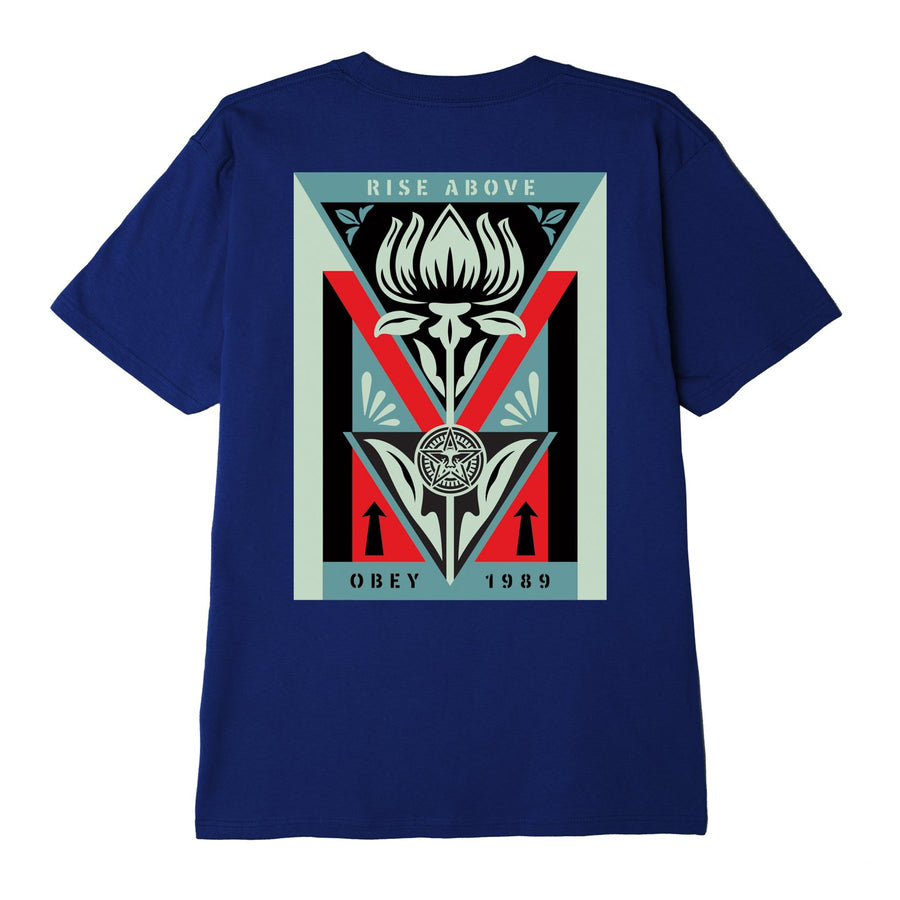 Deco Flower Classic Tee Navy