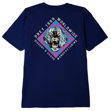 Dissent & Chaos Tiger Classic T-Shirt Navy