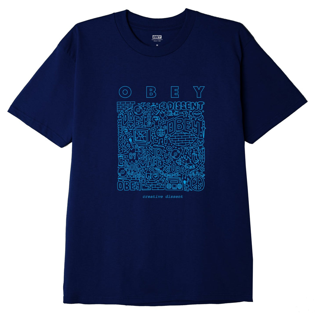 Creative Dissent Classic T-Shirt Navy
