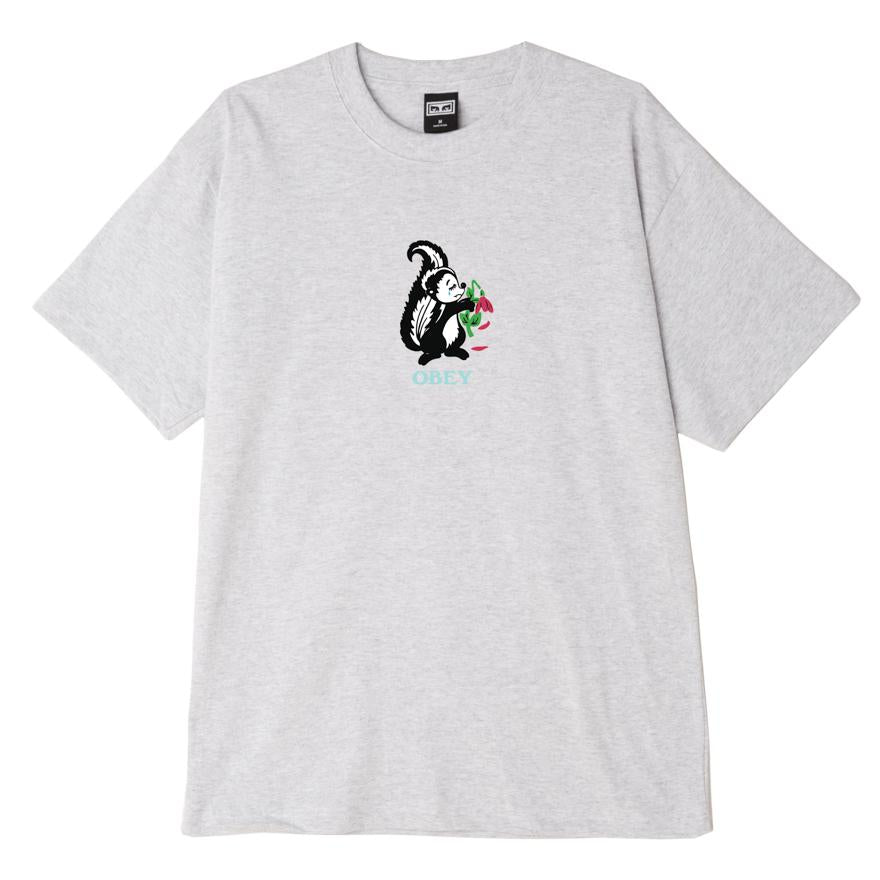 Love Stinks Heavyweight Box T-Shirt heather grey