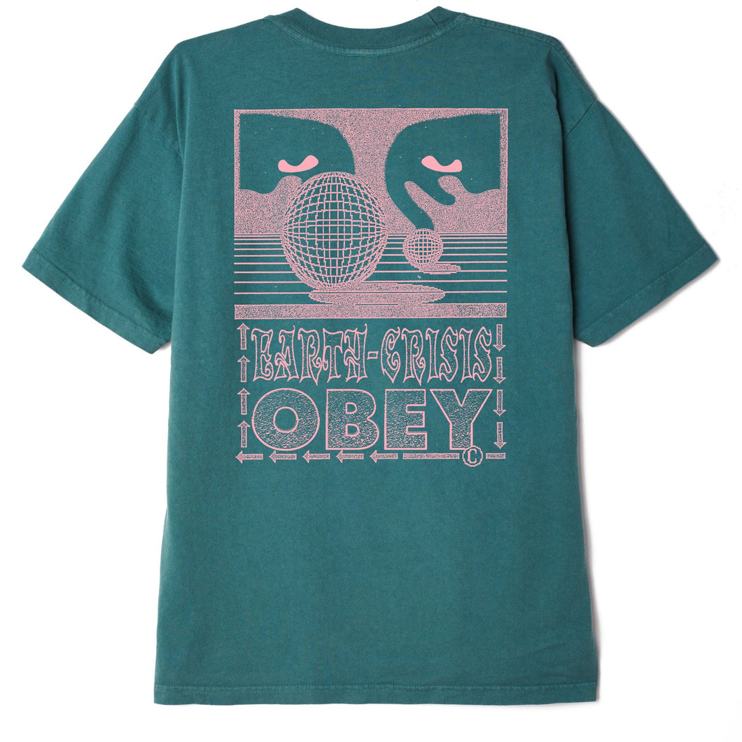 Earth Crisis Heavyweight Classic Box T-Shirt Velvet Pine