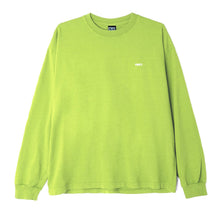 Bold Heavyweight Custom LS Tee Lime Punch