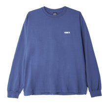 Bold Heavyweight Custom LS Tee Purple Mountain