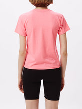 Eyes Icon Shrunken Tee Saftey Pink