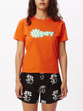 Bubbles Shrunken T-Shirt Orange