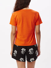 Bubbles Shrunken T-Shirt Orange