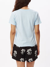 Exclaimation Point Shrunken T-Shirt Light Blue