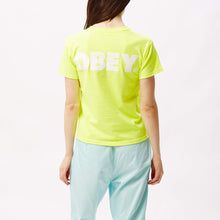 Bold Shrunken Tee Safety Green