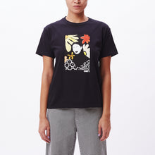 Dark Entry Shrunken T-Shirt Black