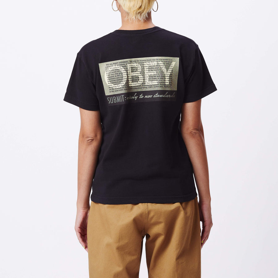 Conformity Standard Custom Box Tee off Black
