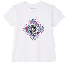 Dissent & Chaos Tiger Sustainable T-Shirt White