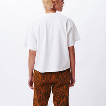 Flower Dance Custom Crop T-Shirt white