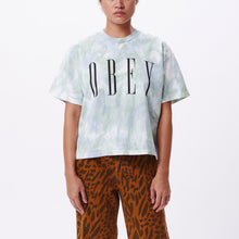 New Custom Crop Box Tie Dye T-Shirt purple half spiral tie dye