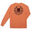 color: Terracotta ~ alt: water league pigment crewneck