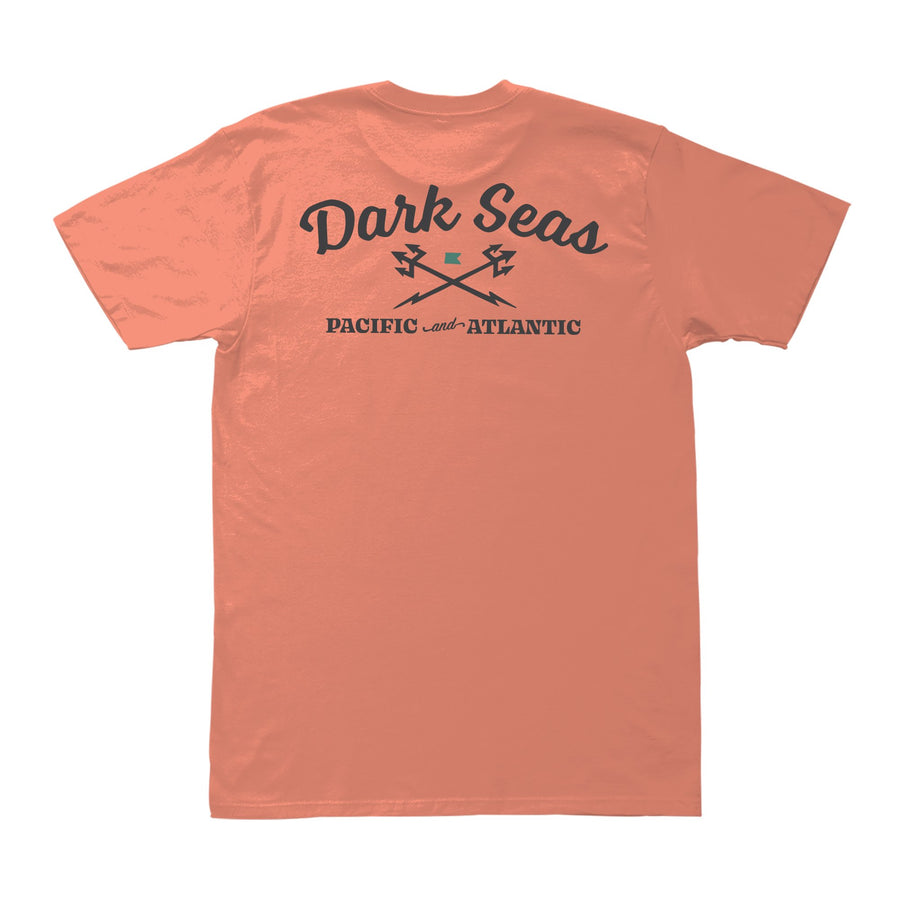 color: coral ~ alt: brick & motor premium tee