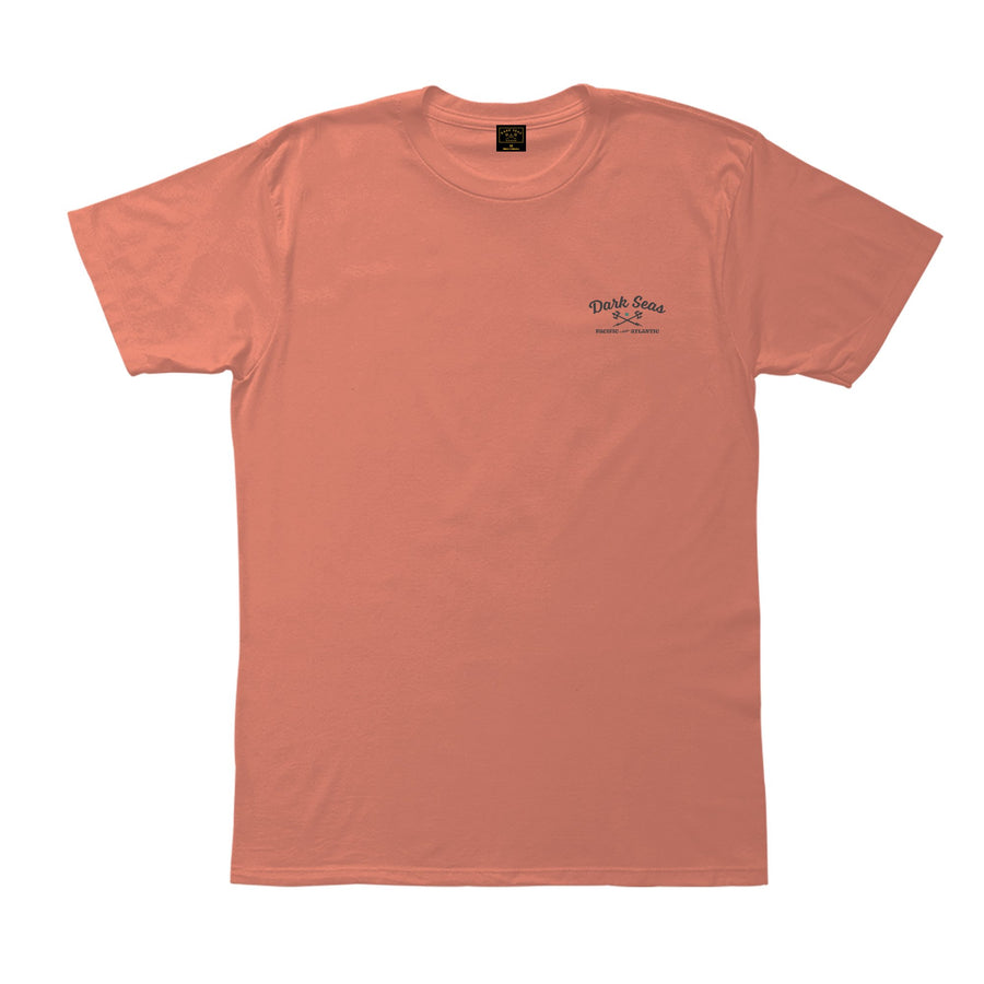 color: coral ~ alt: brick & motor premium tee