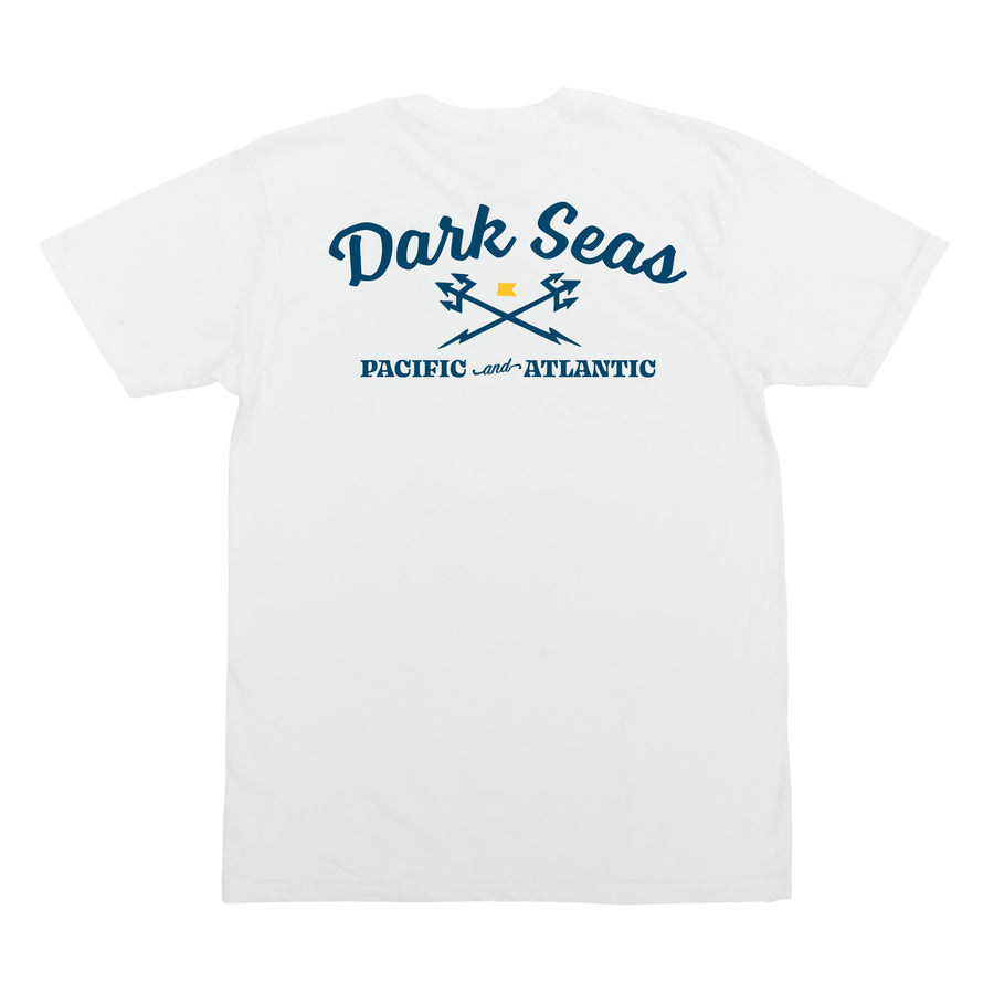 color: white ~ alt: brick & motor premium tee