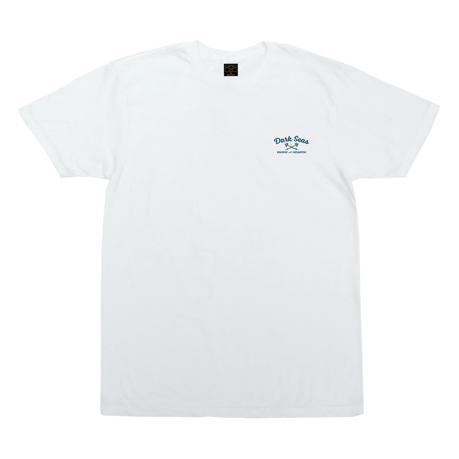 color: white ~ alt: brick & motor premium tee