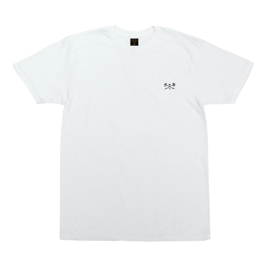 color: white ~ alt: Balboa premium Tee