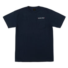 color: dusty navy ~ alt: Chesapeake old time pocket tee