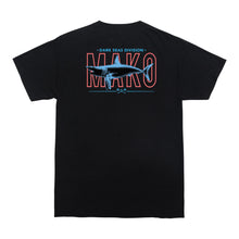 color: black ~ alt: mako flag wicking tee