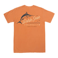 color: burnt orange ~ alt: exploration pigment tee
