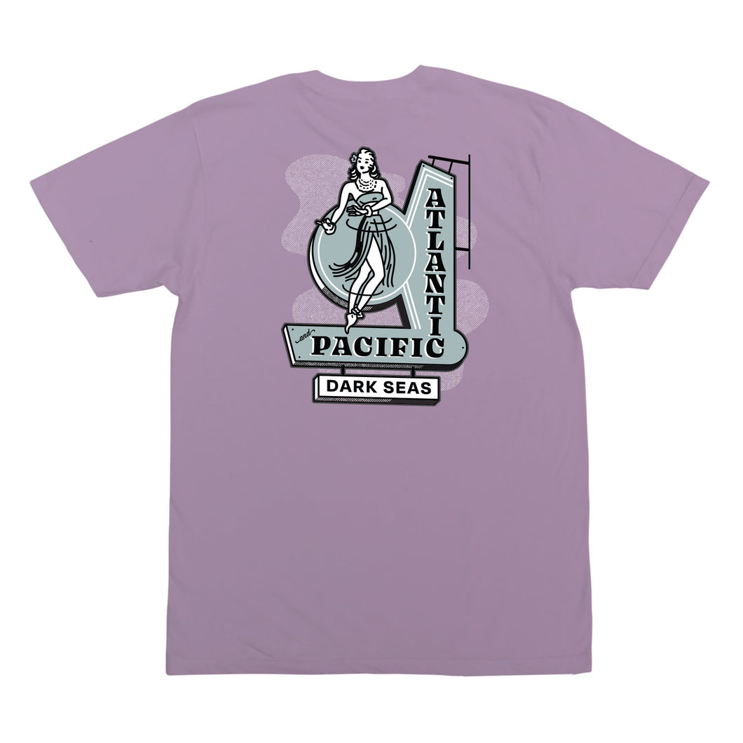 color: Orchid ~ alt: cocktails pigment tee