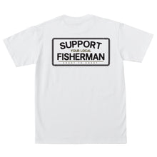 color: white ~ alt: Support basic pocket tee