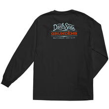 color: black ~ alt: Deep Blue Stock LS Tee