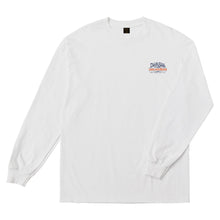 color: white ~ alt: Deep Blue Stock LS Tee